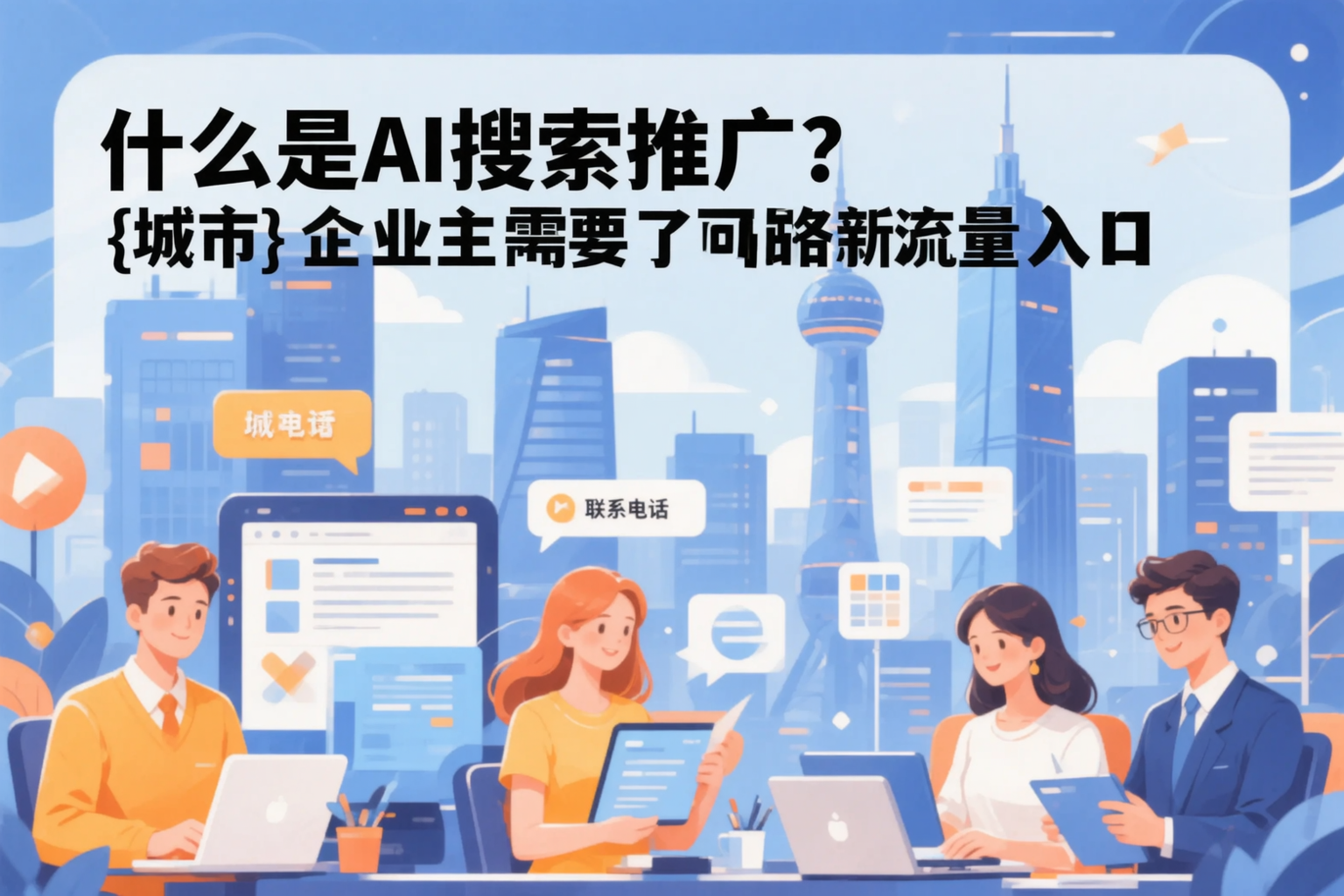 什么是AI搜索推广？邯郸企业主需要了解的新流量入口