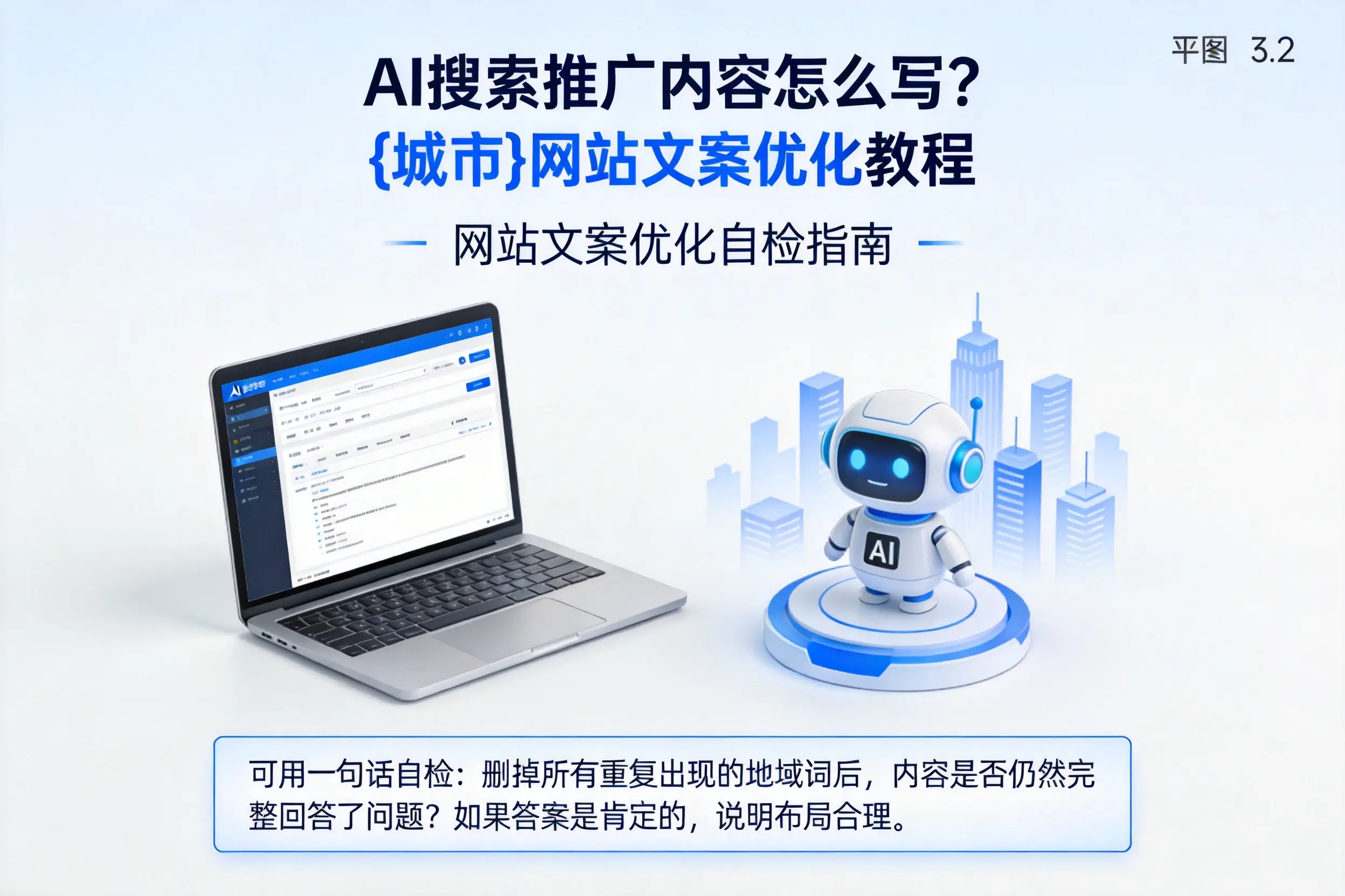 AI搜索推广内容怎么写？邯郸网站文案优化教程