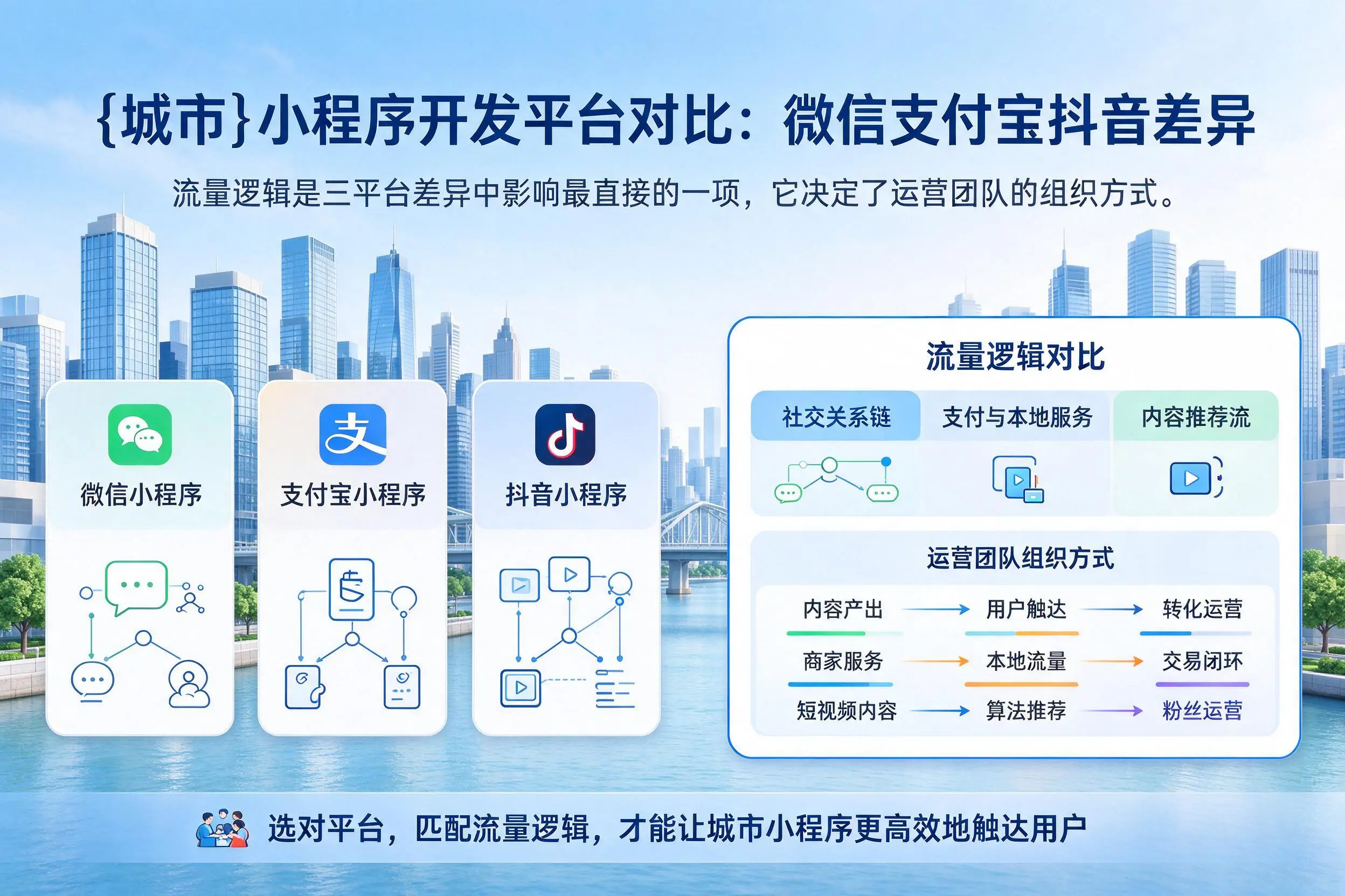 邯郸小程序开发平台对比:微信支付宝抖音差异