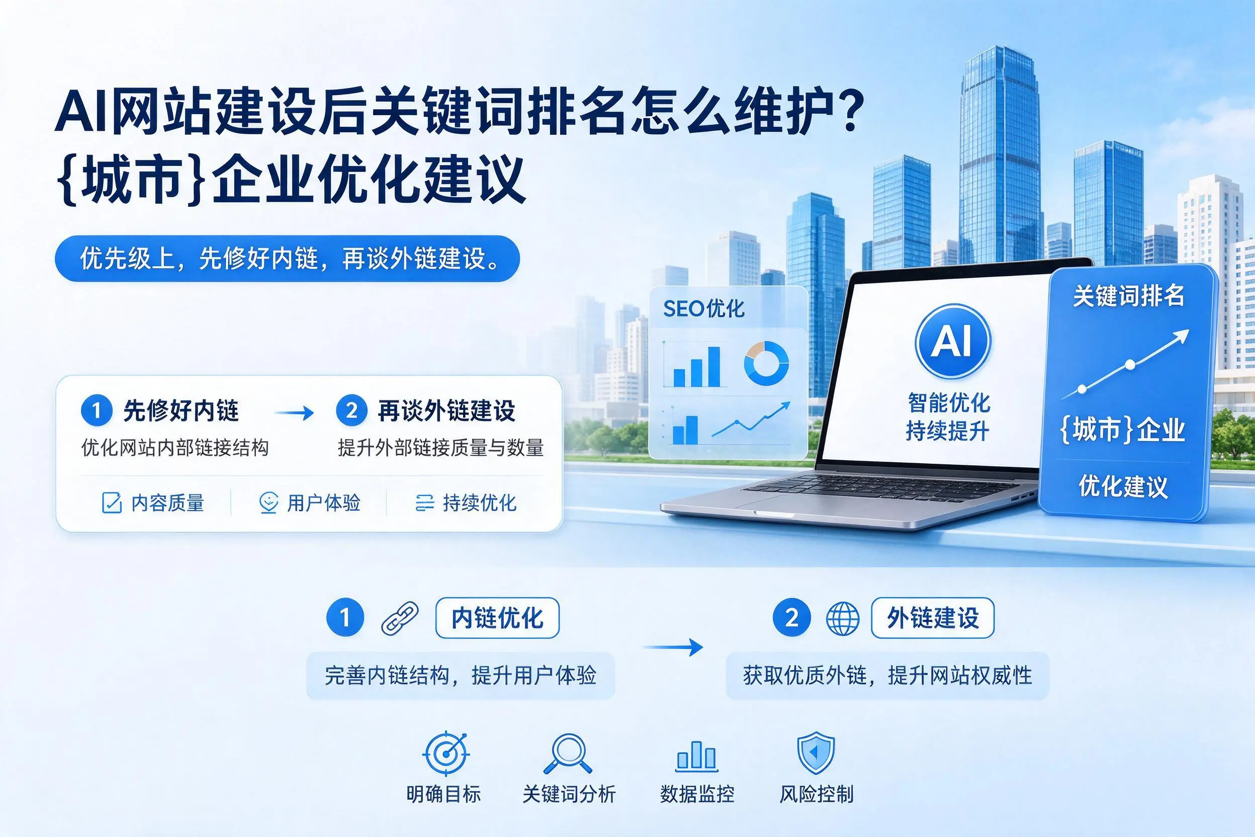 AI网站建设后关键词排名怎么维护?邯郸企业优化建议