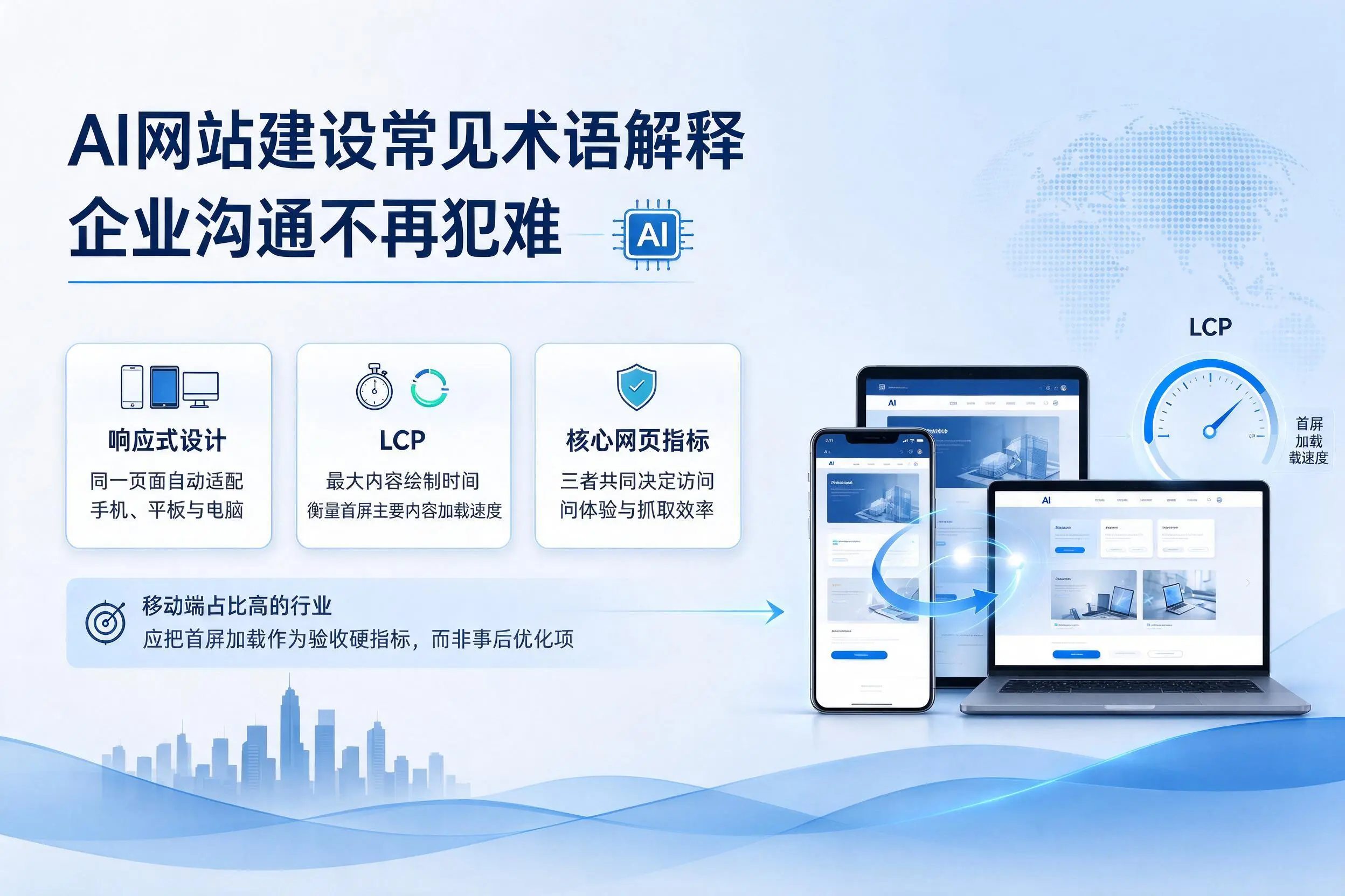 AI网站建设常见术语解释，邯郸企业沟通不再犯难